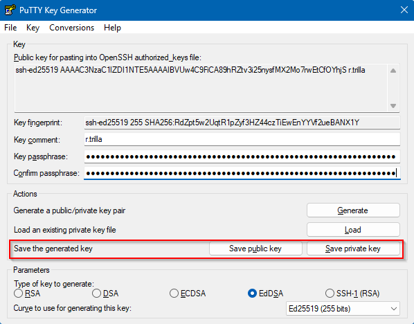 Nuevas Claves SSH para Amazon Linux 2023